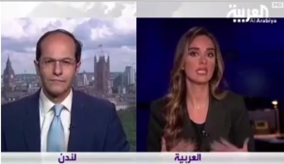 أشرف العايدي على قناة العربية - Alarabia Jul 3 2017 (Chart 1)