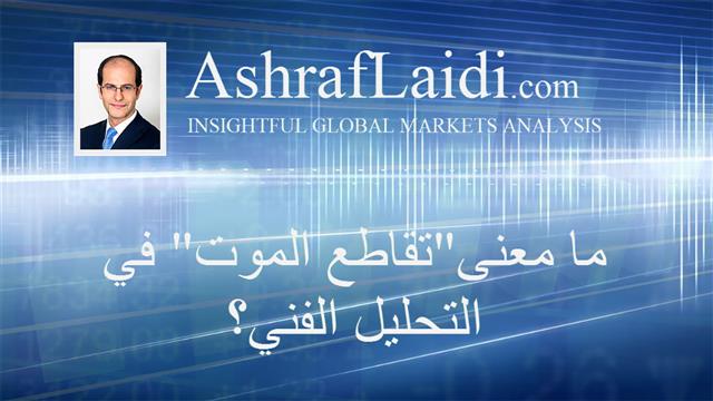 ما معنى"تقاطع الموت" في التحليل الفني؟ - Arabic Video 20150814 (Chart 1)