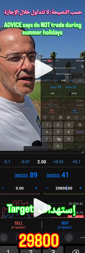 450 pips Trading Summer Monday - Insta Cov Nasdaq Summer (Chart 1)
